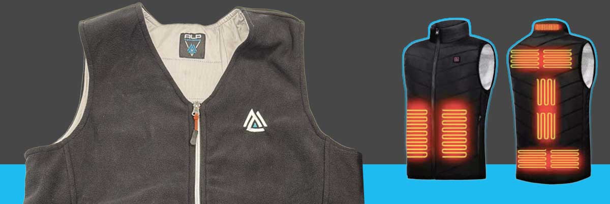 Gilet riscaldato ALP V-14 Triple Zone Intelligence