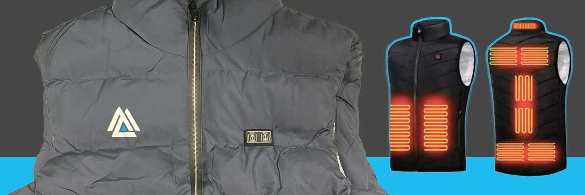 Gilet riscaldato ALP V-07 Dual Heat Control